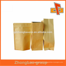 Accept Custom Order and Flexo Printing Surface Handling brown kraft paper bag